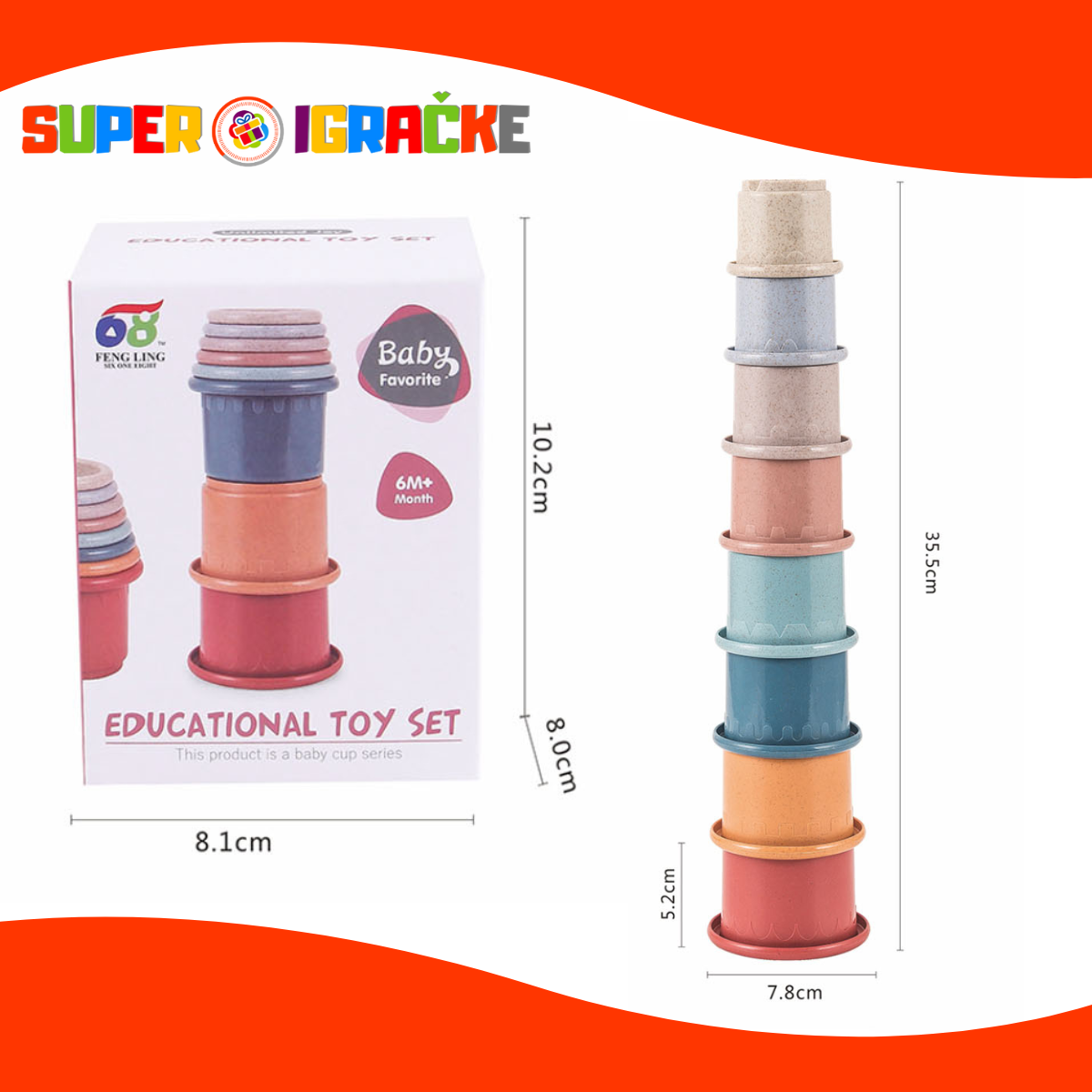 Edukativni mini set kulica