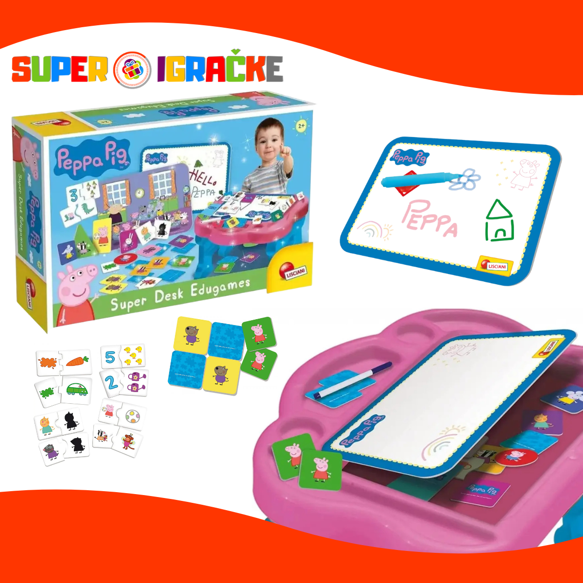 Edukativni sto - Pepa Prase