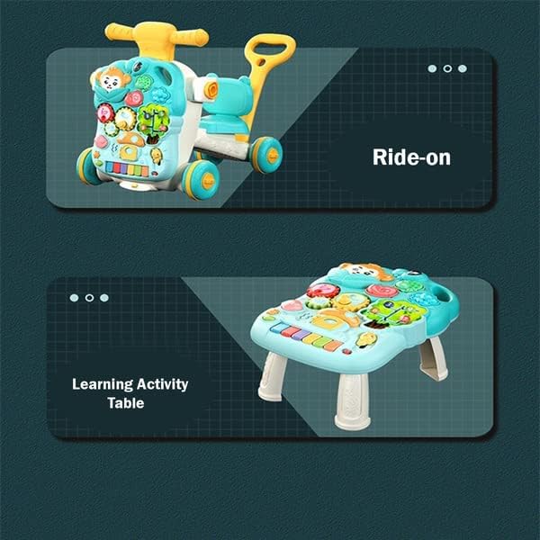 Edukativni stočić i guralica 4u1