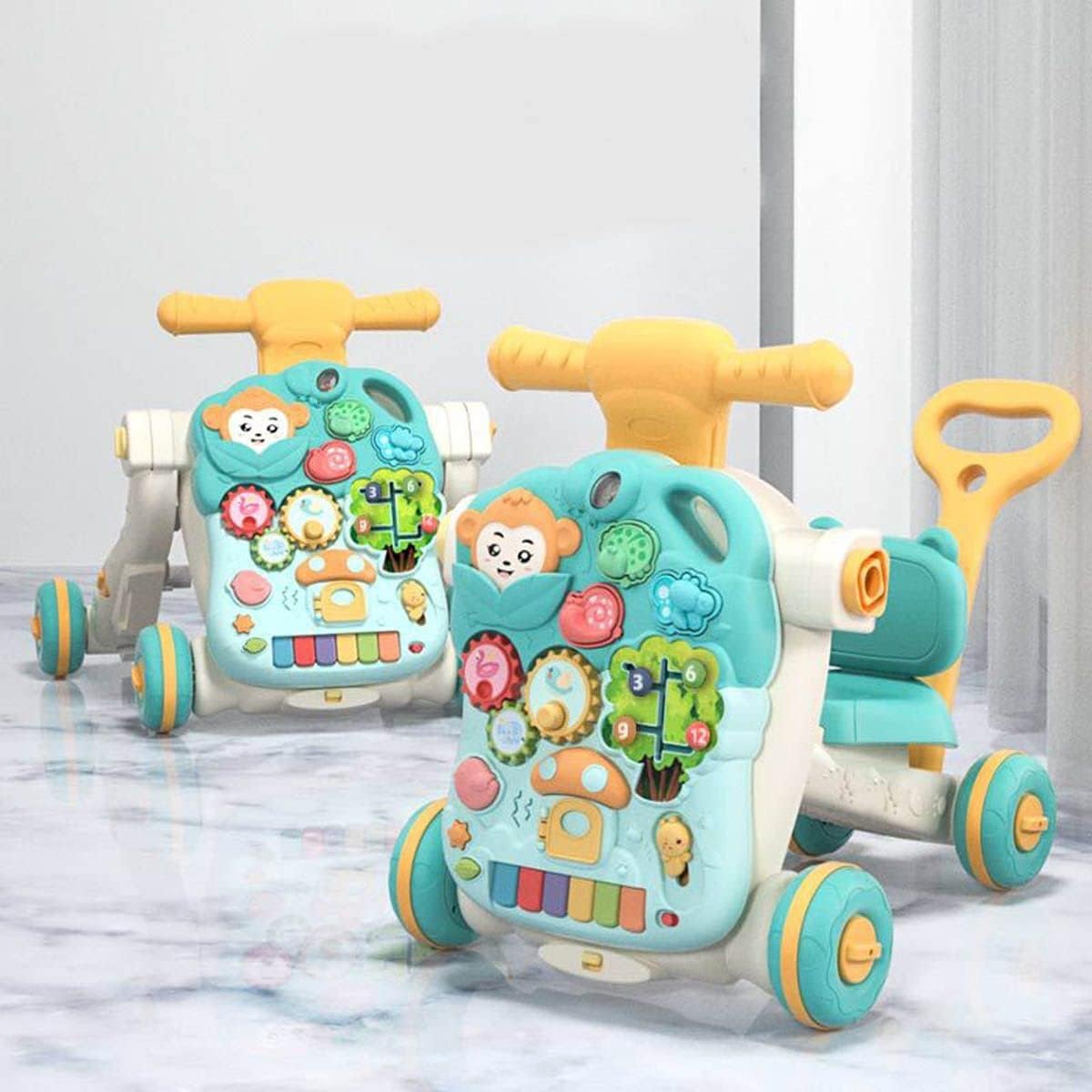 Edukativni stočić i guralica 4u1