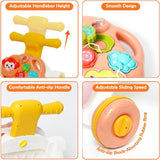 Edukativni stočić i guralica 4u1