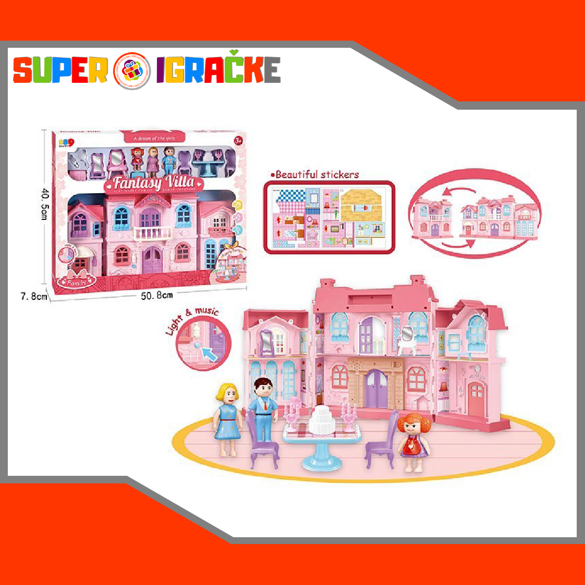 Fantasy vila za lutke