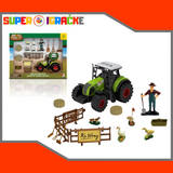 Farma set sa životinjama i traktorom