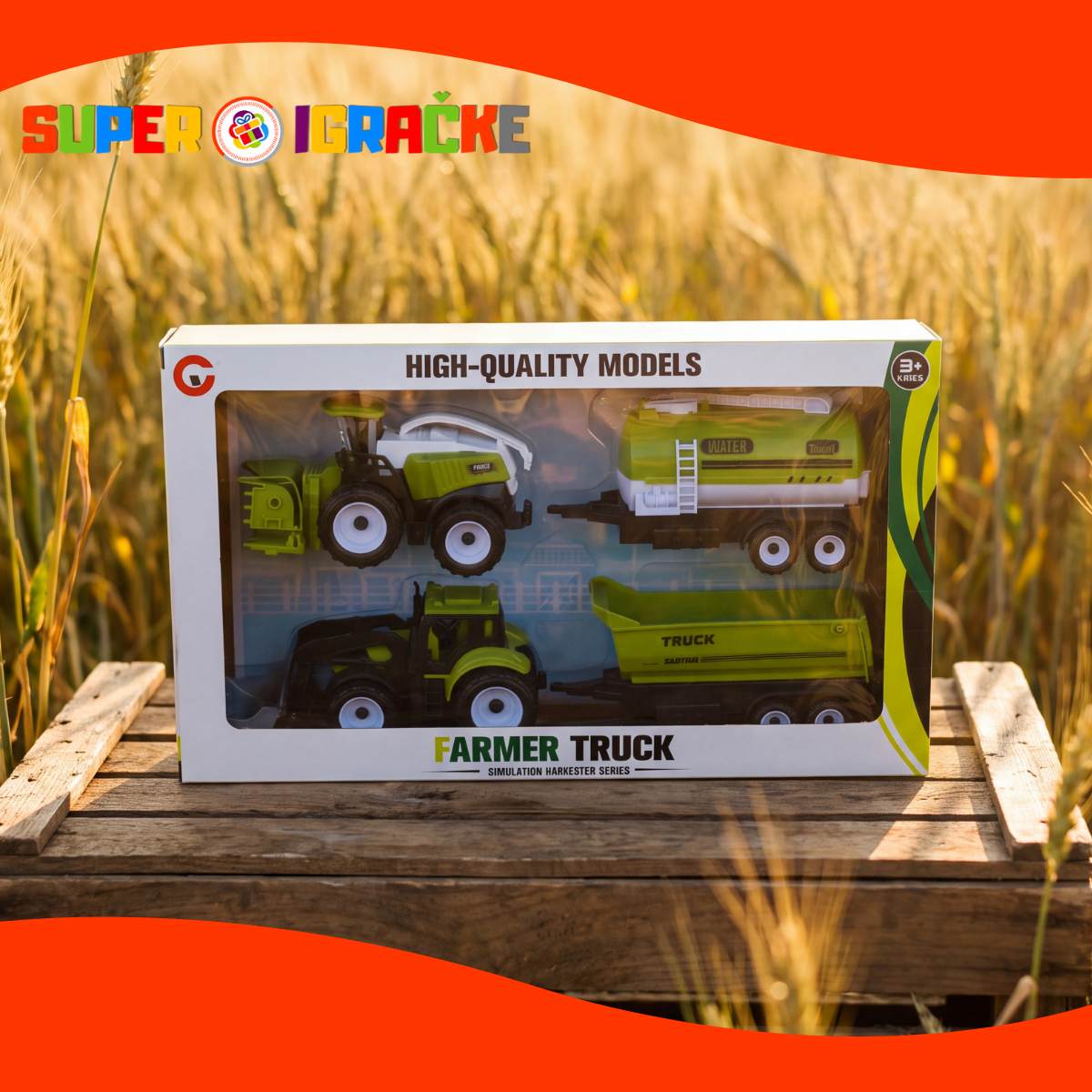 Farmer Truck - Traktor, kombajn i priključne mašine