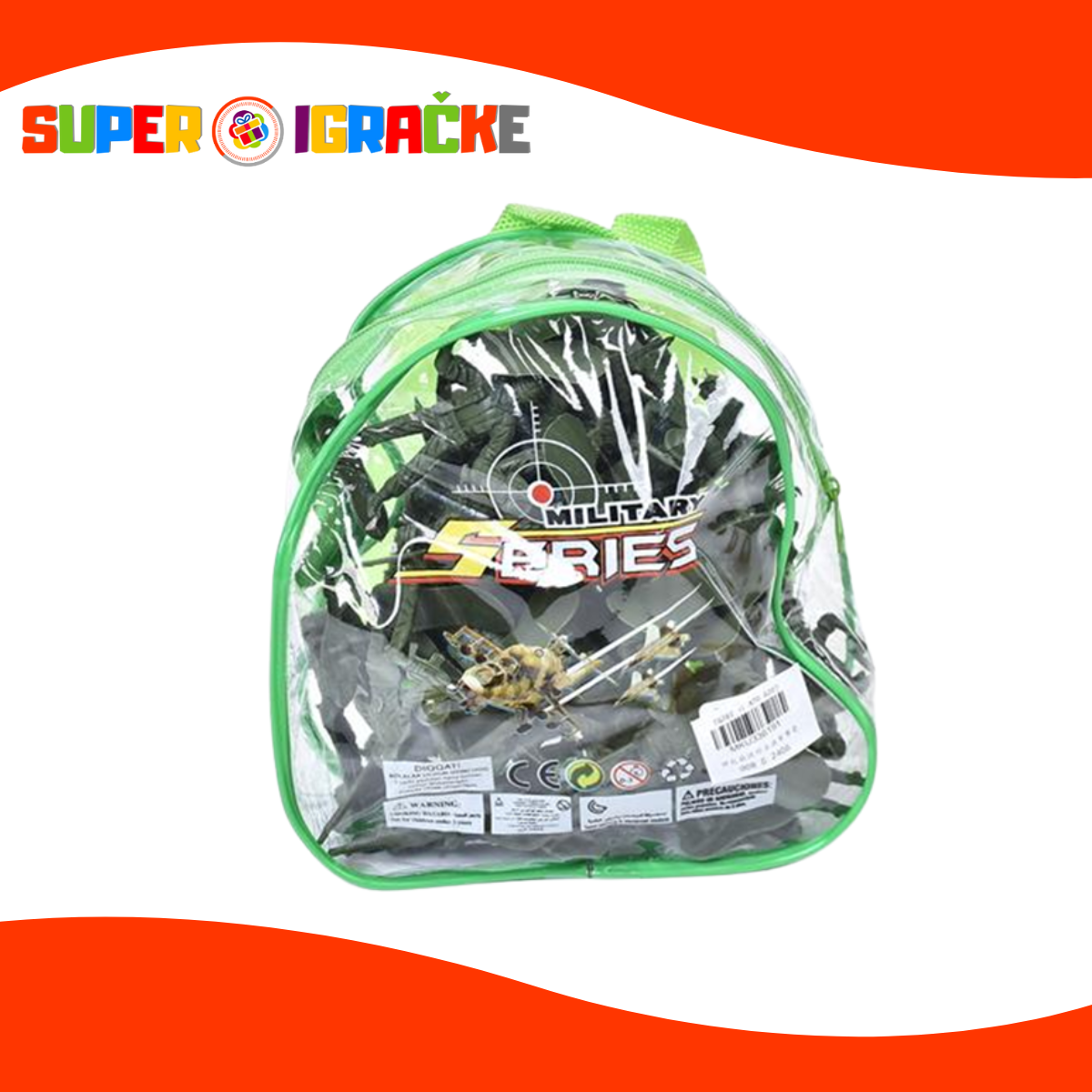 Figurice vojnika u rancu