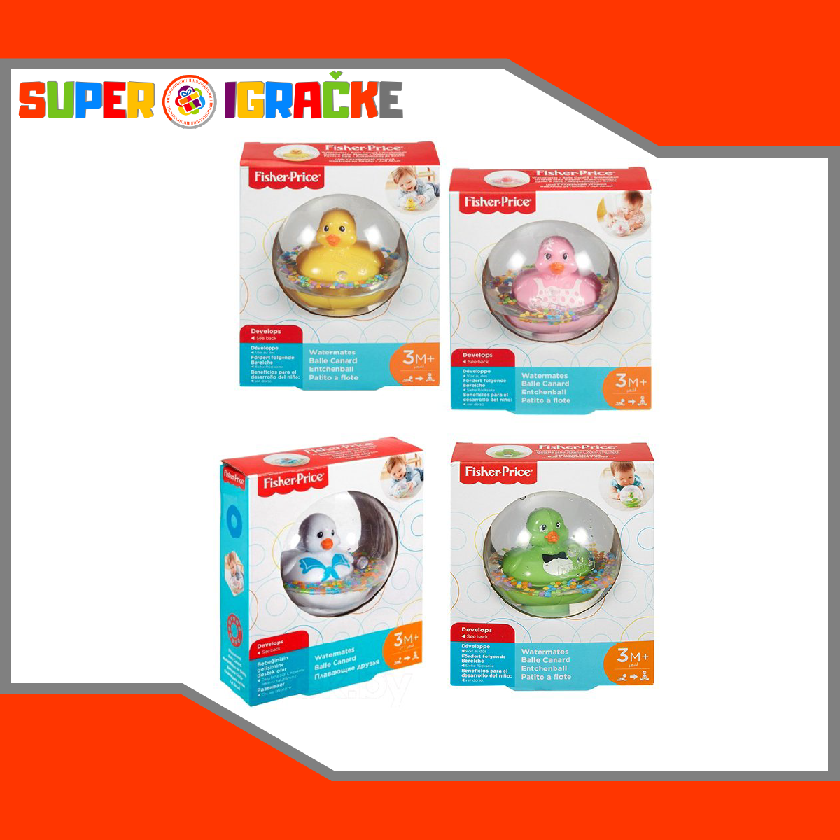 Fisher Price edukativna loptica