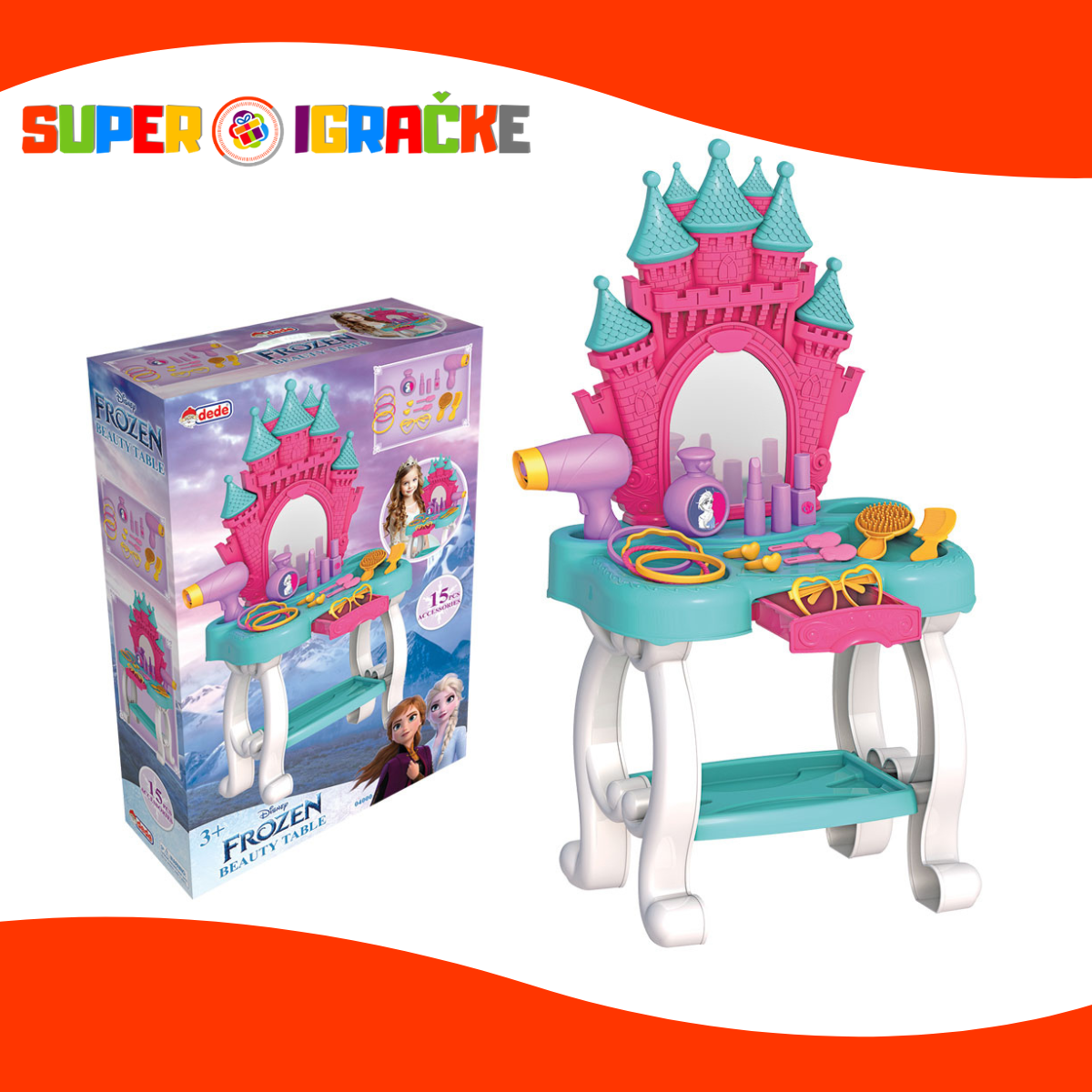 Frozen Dede dvorac set za ulepšavanje