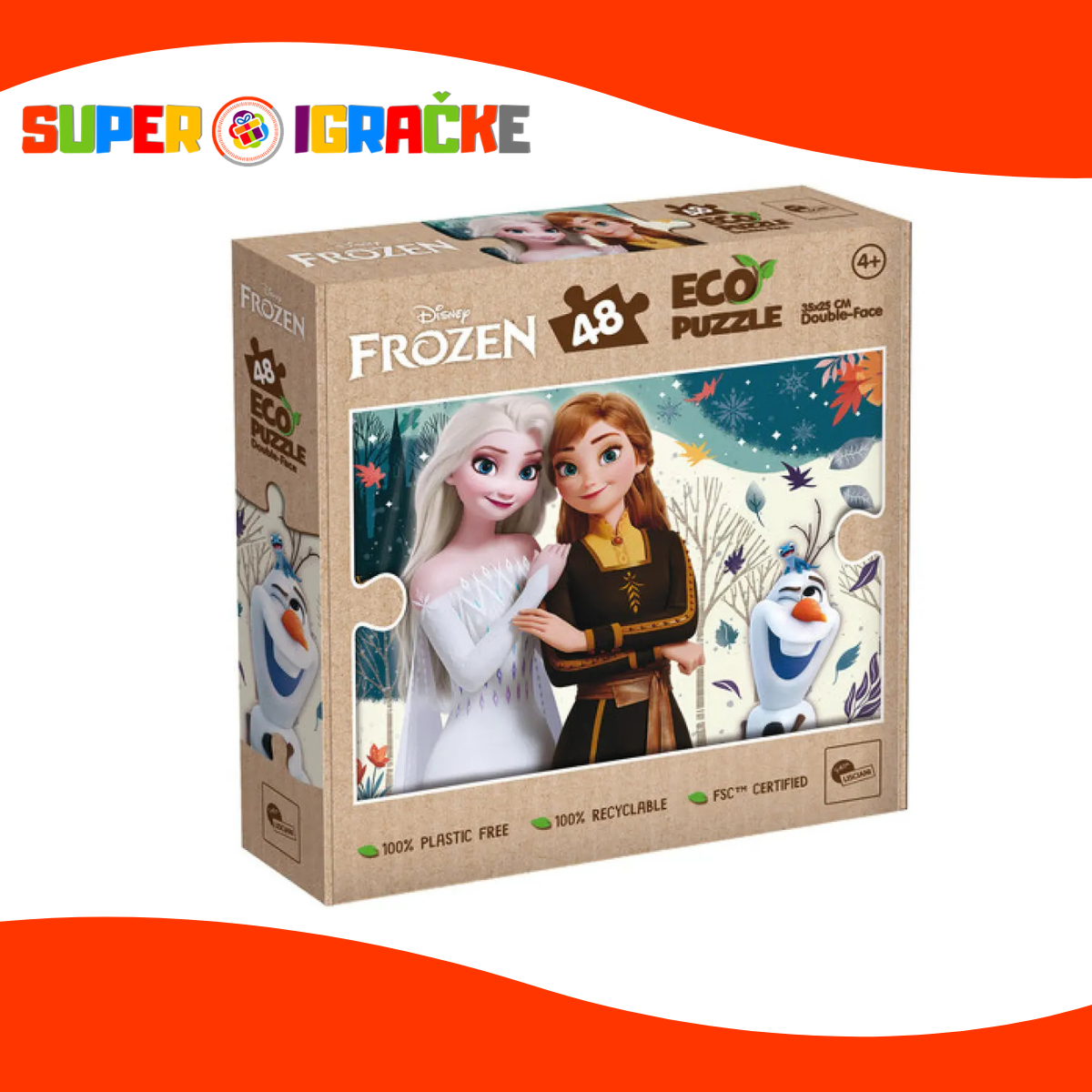 Frozen Eco Mini Puzzle 48kom