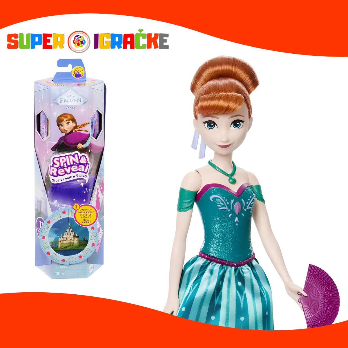 Frozen lutka sa dodacima Ana