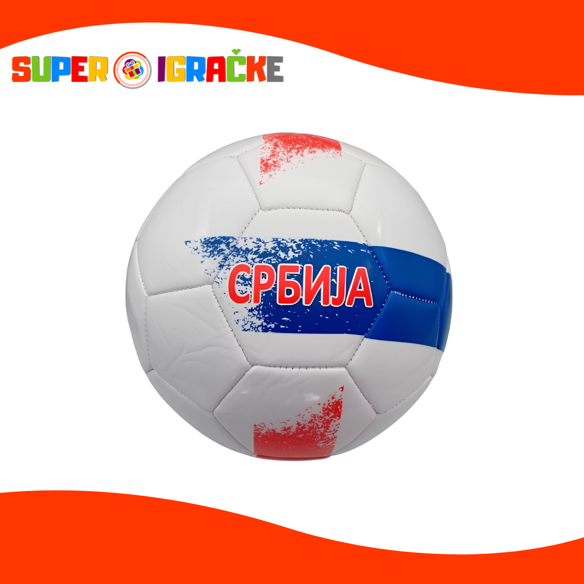 Fudbalska lopta Srbija veličina 5