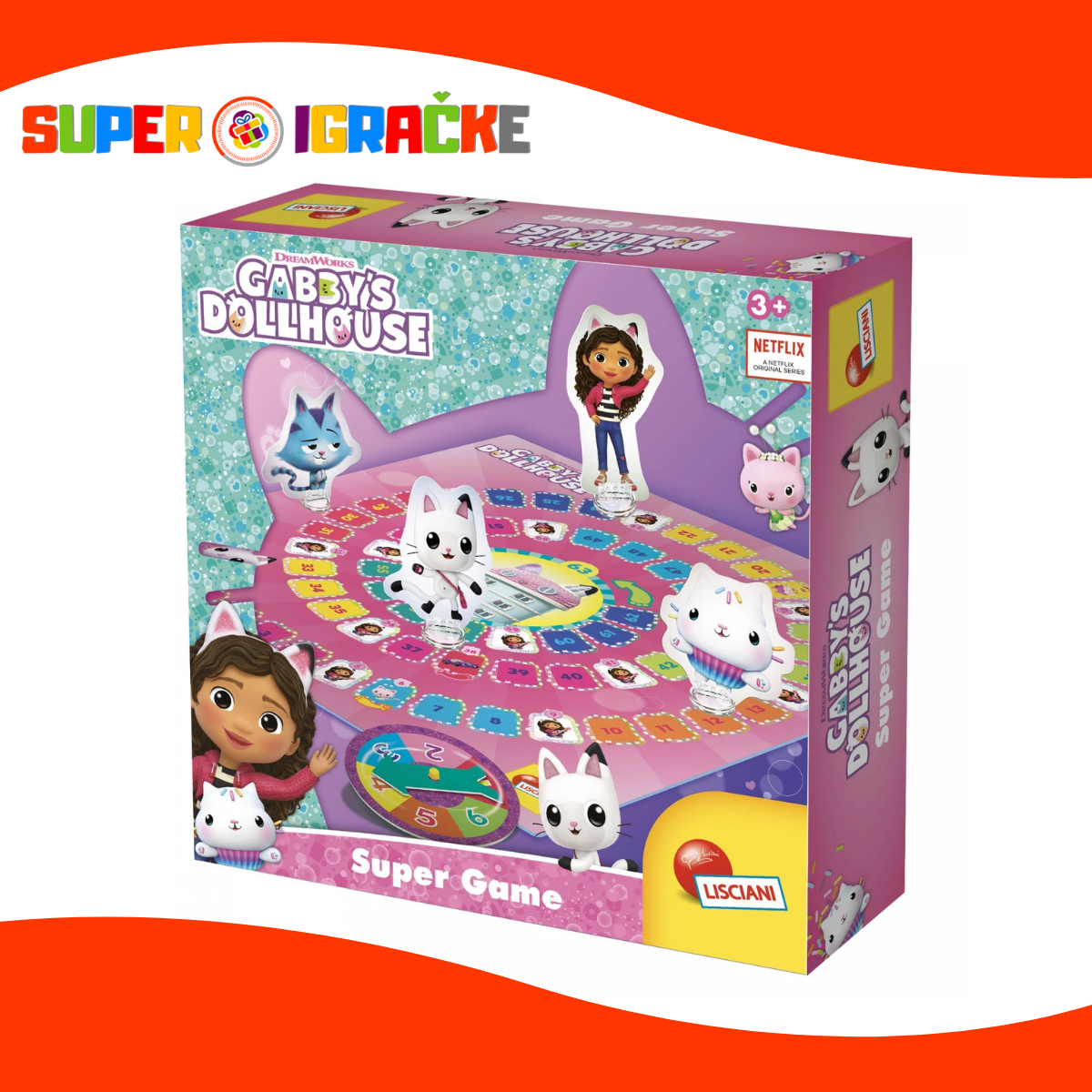 Gabbys Dollhouse društvena igra