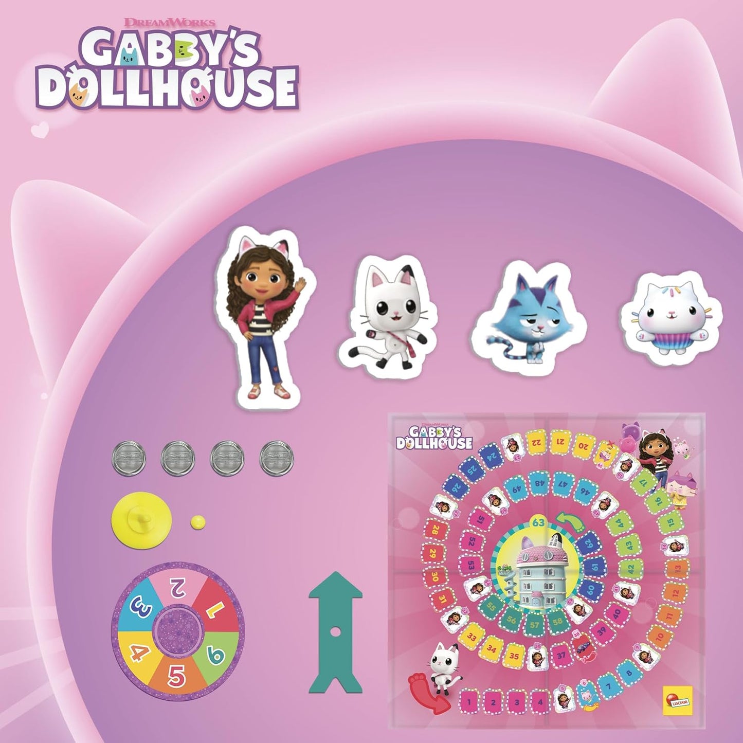 Gabbys Dollhouse društvena igra