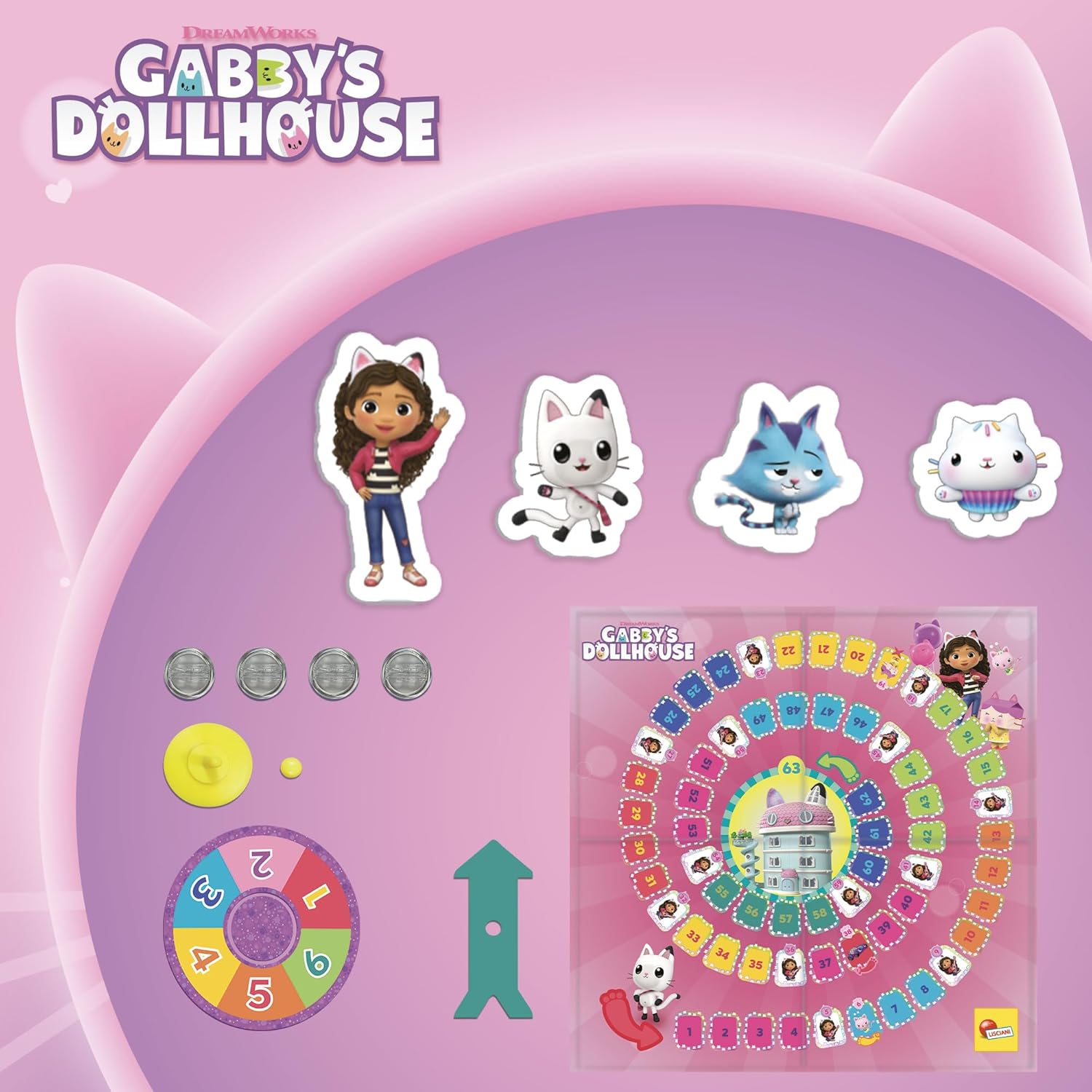 Gabbys Dollhouse društvena igra