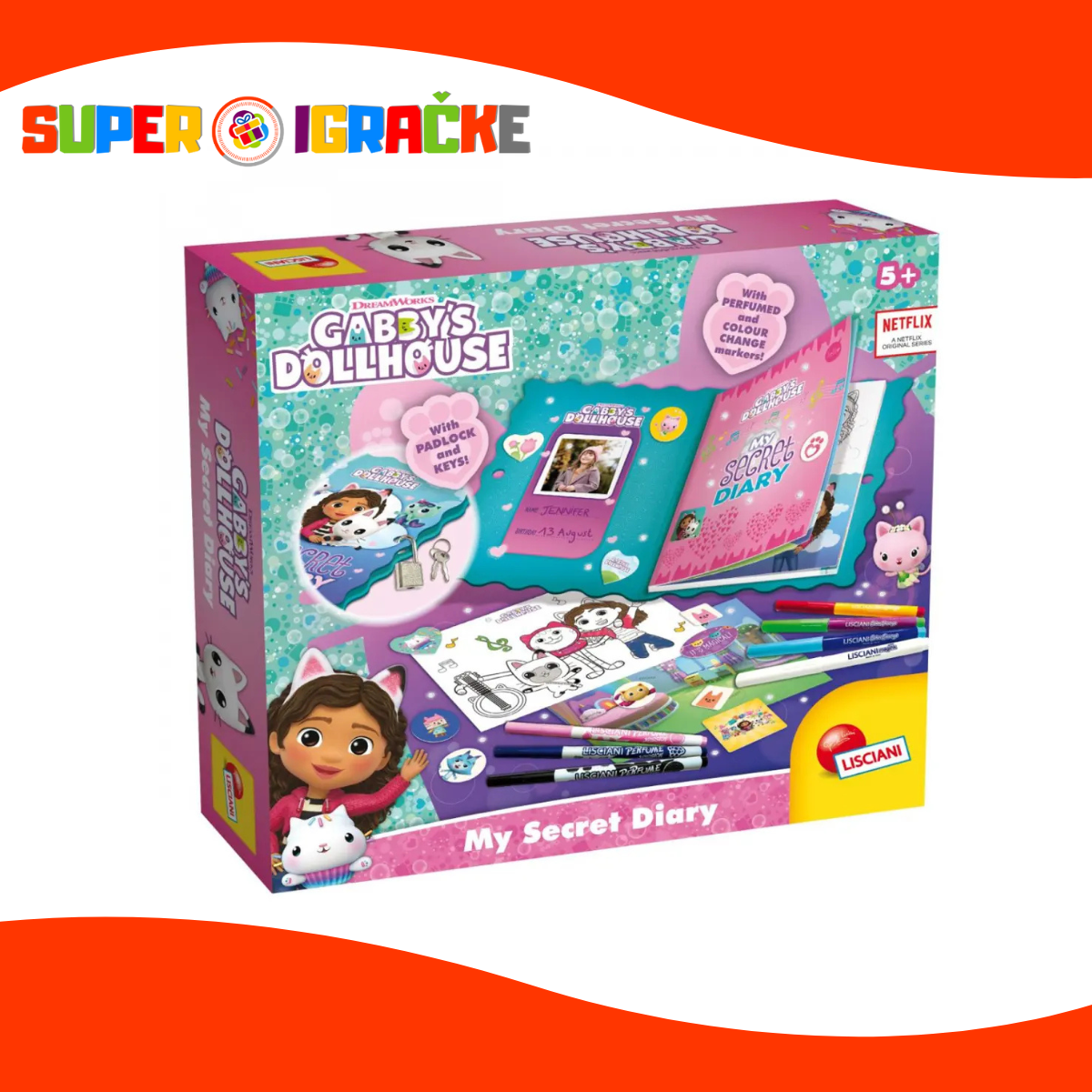 Gabbys Dollhouse tajni dnevnik