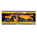 Građevinske mašine - bager i kamion