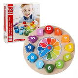 Hape drvena slagalica sat
