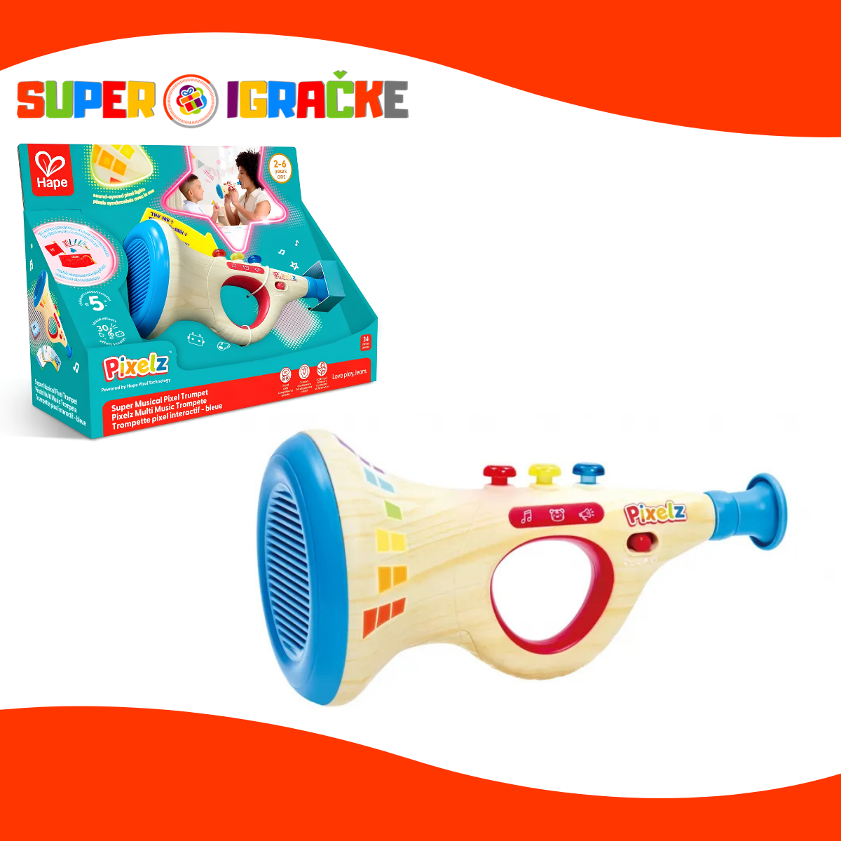 Hape interaktivna truba