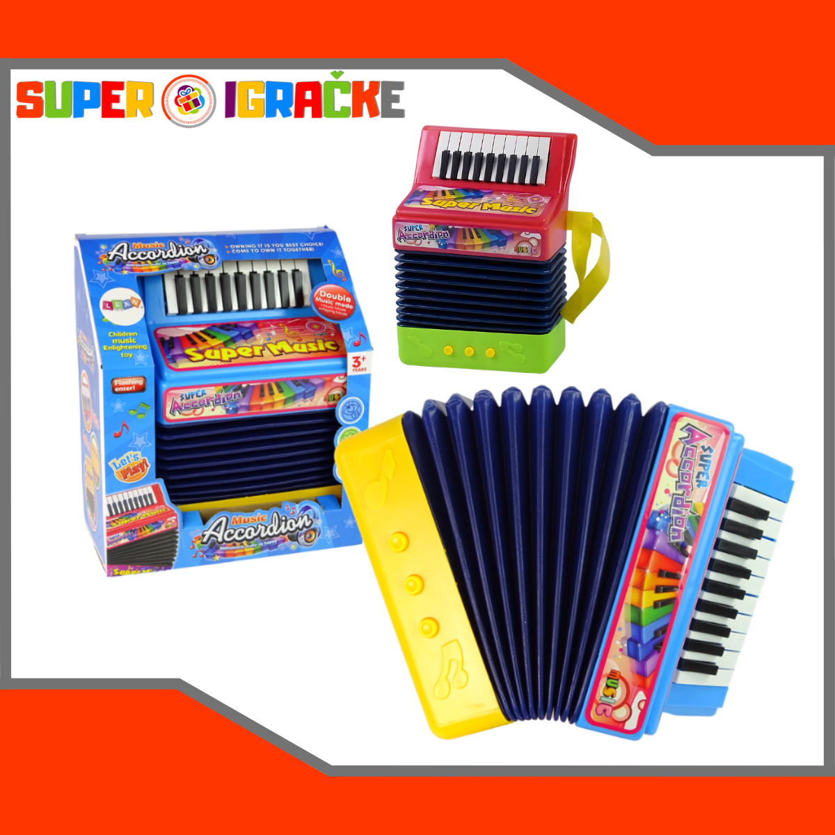Harmonika igračka | Super Igračke