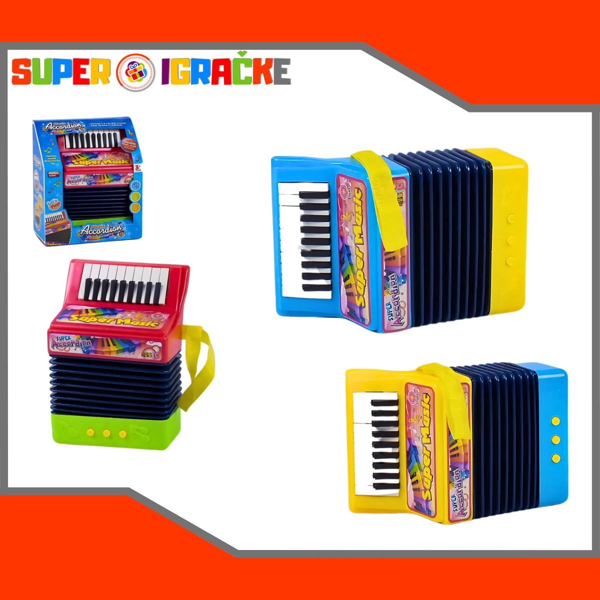 Harmonika igračka | Super Igračke