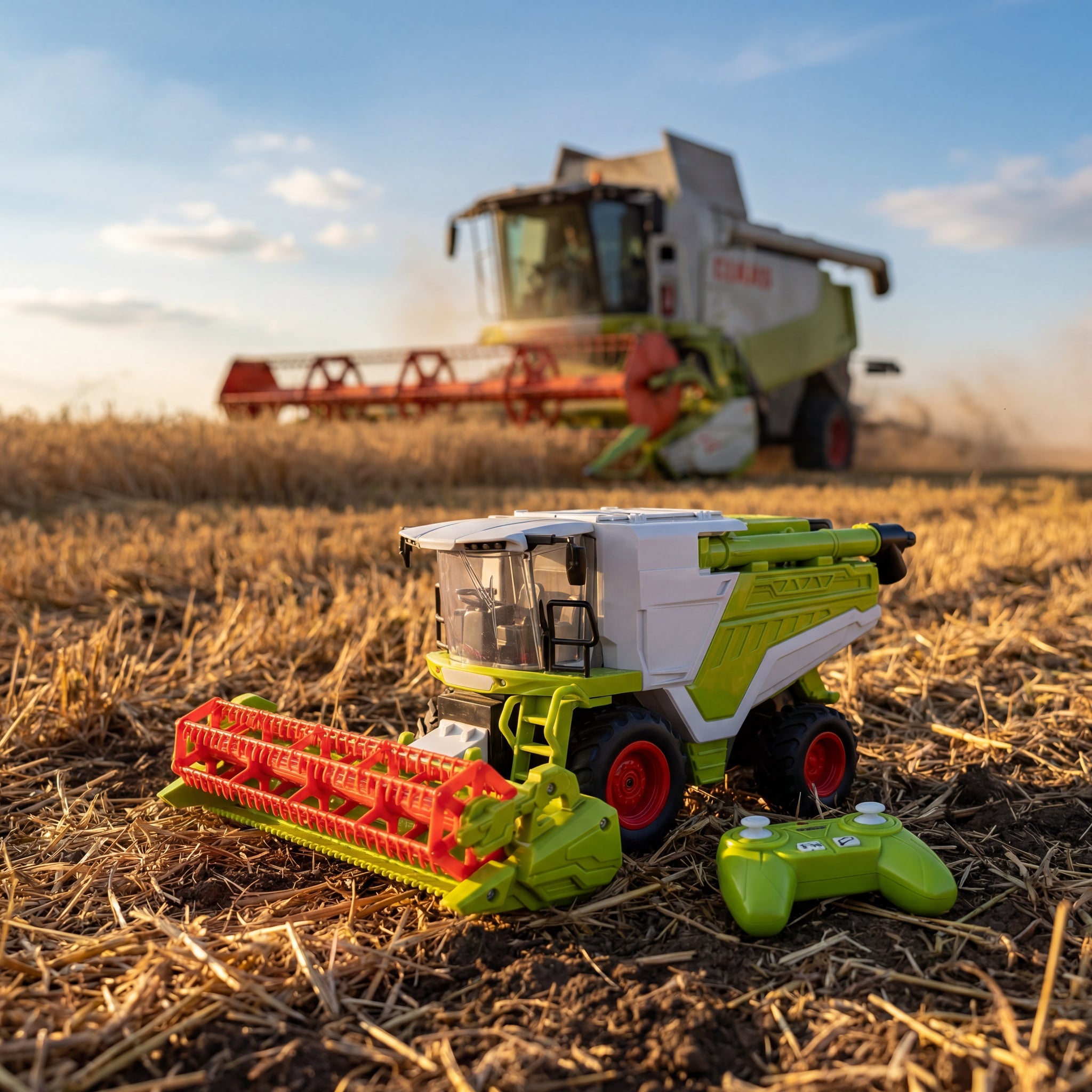 Harvester - RC Kombajn sa dimom, svetlom zvukom