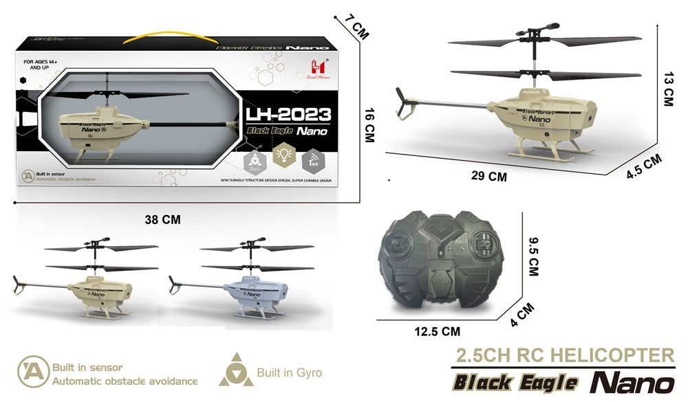 Helikopter Black Eagle NANO sensor
