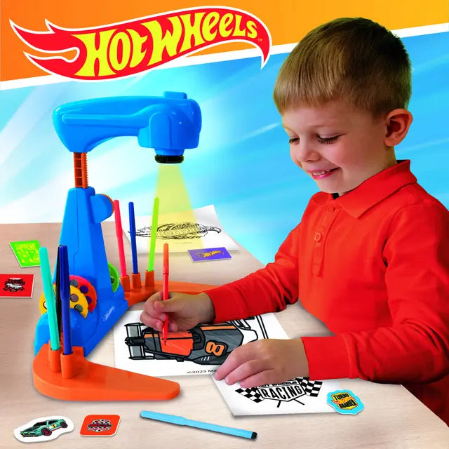 Hot wheels projektor škola crtanja