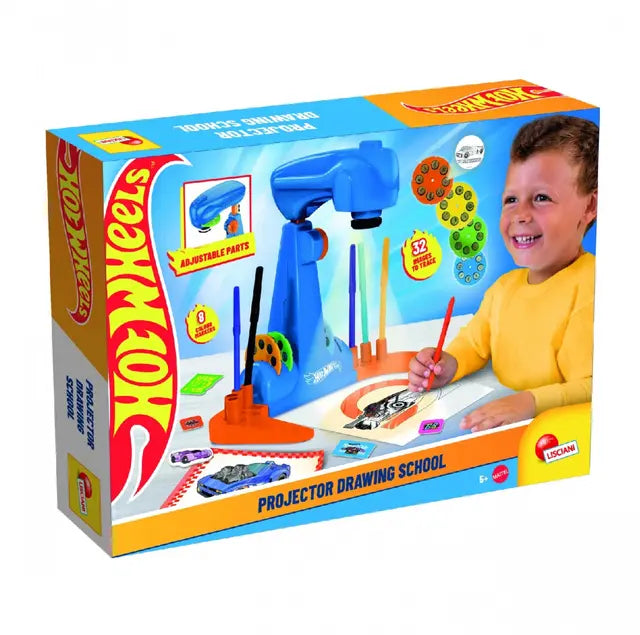 Hot wheels projektor škola crtanja