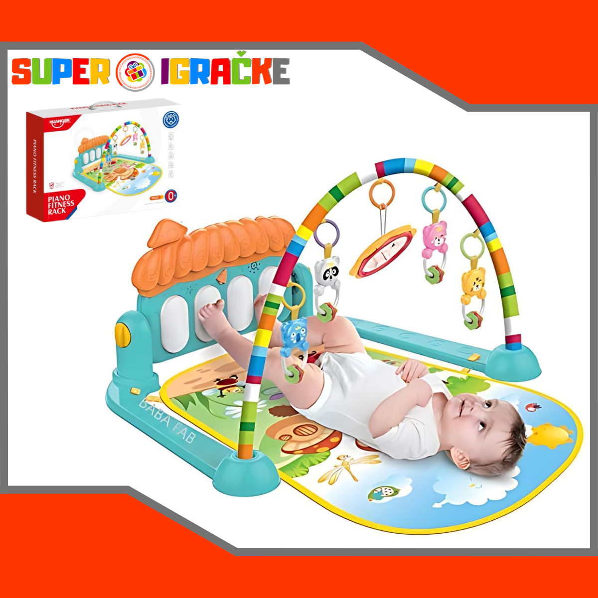 Huanger Gimnastika za bebe Piano