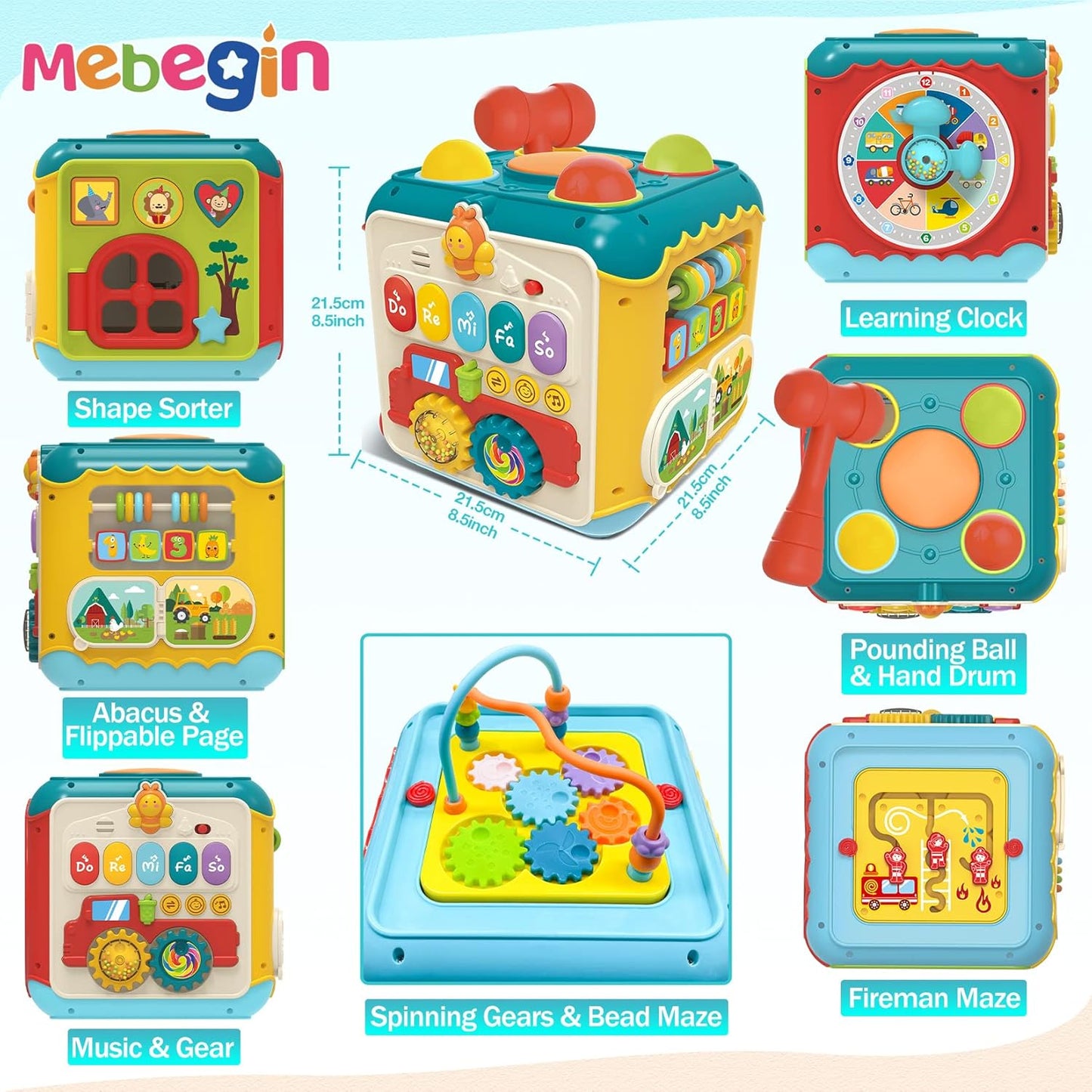 Huanger aktiviti kockica za bebe