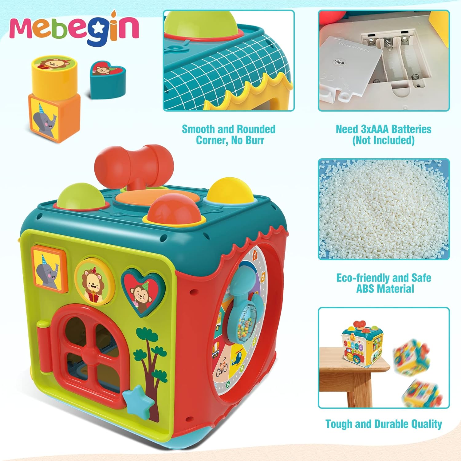 Huanger aktiviti kockica za bebe