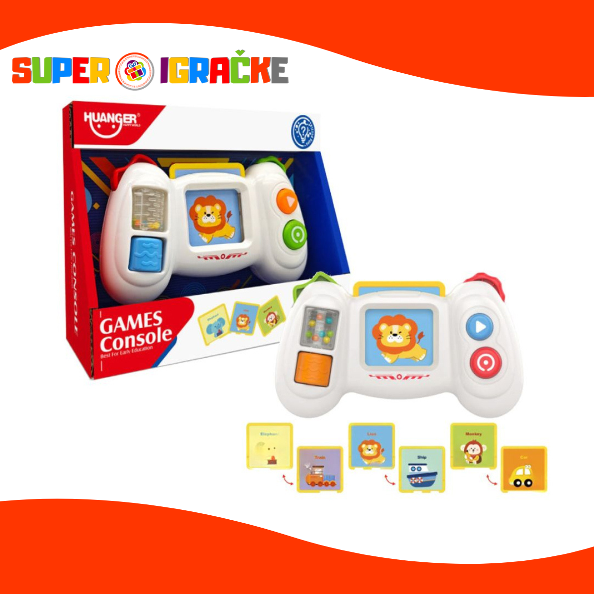 Huanger bebi konzola sa slikama