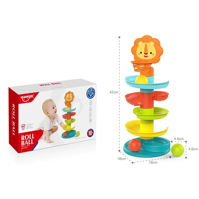 Huanger bebi spiralni tobogan Lav - 5 nivoa