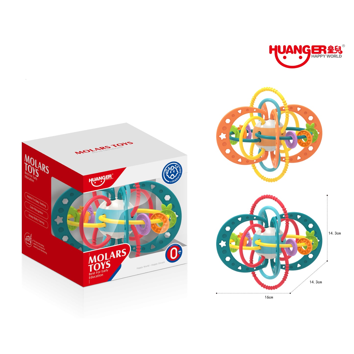 Huanger igračka - Prstenovi i oblici