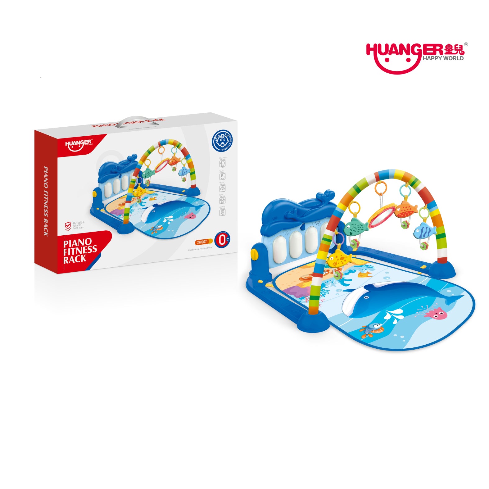 Huanger muzička podloga - Plavi kit