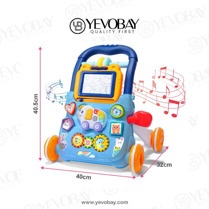 Huanger muzička šetalica plava