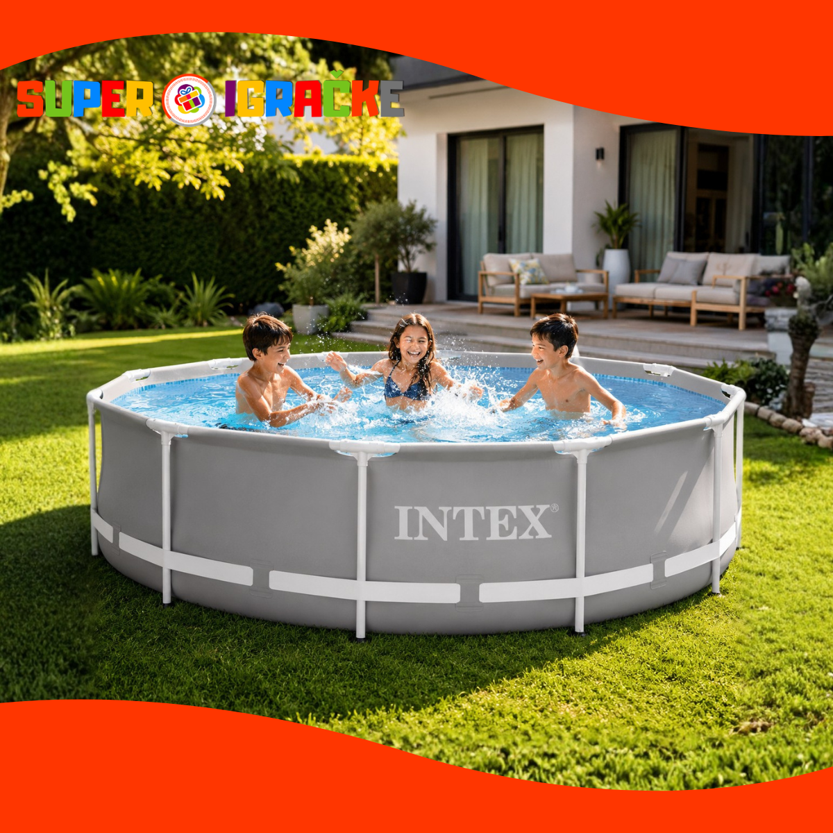 INTEX Bazen sa metalnom konstrukcijom 3,66m x 0,99m