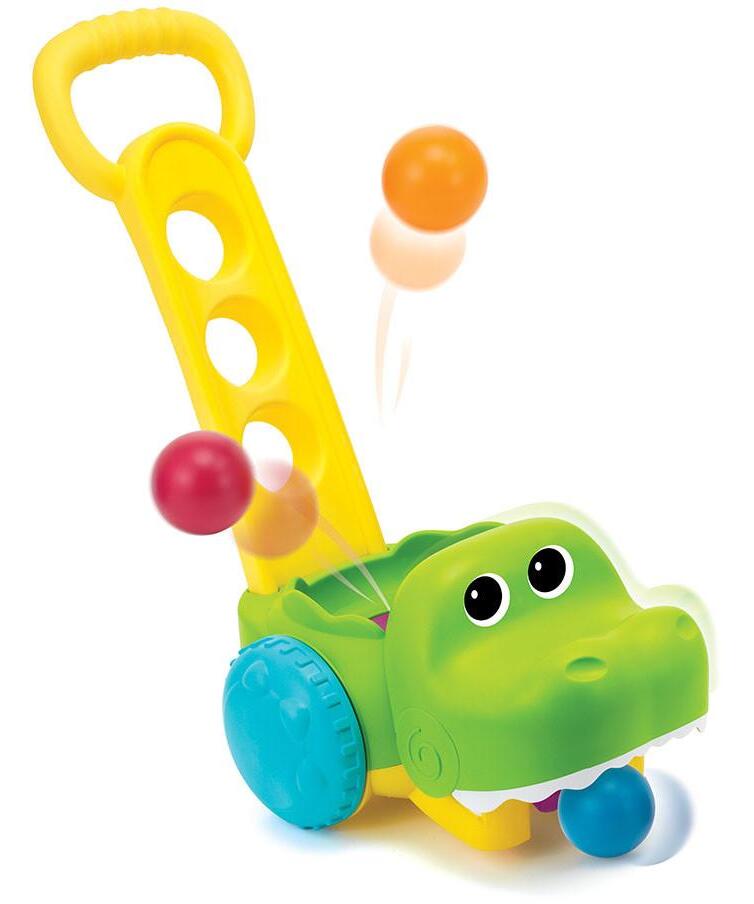 Infantino igračka za bebe krokodil sa lopticama