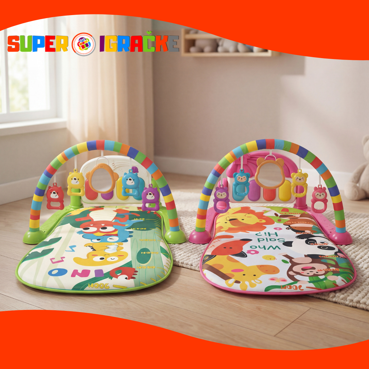 Interaktivna bebi podloga