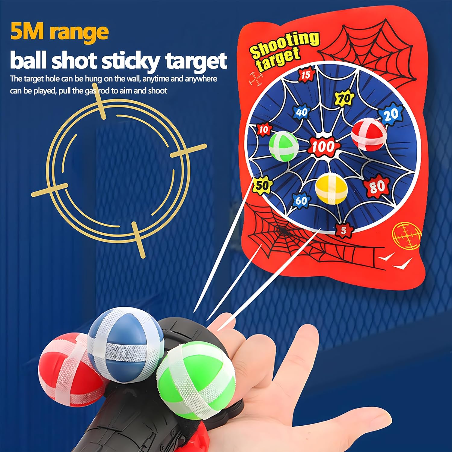 Interaktivna igračka koja izbacuje kuglice