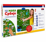 Interaktivna mapa Srbije na srpskom