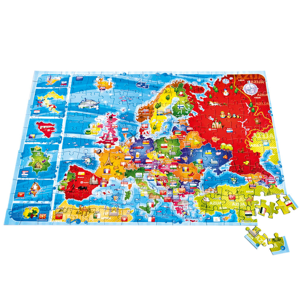 Interaktivna slagalica - Mapa Evrope