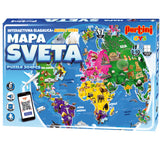 Interaktivna slagalica - Mapa sveta