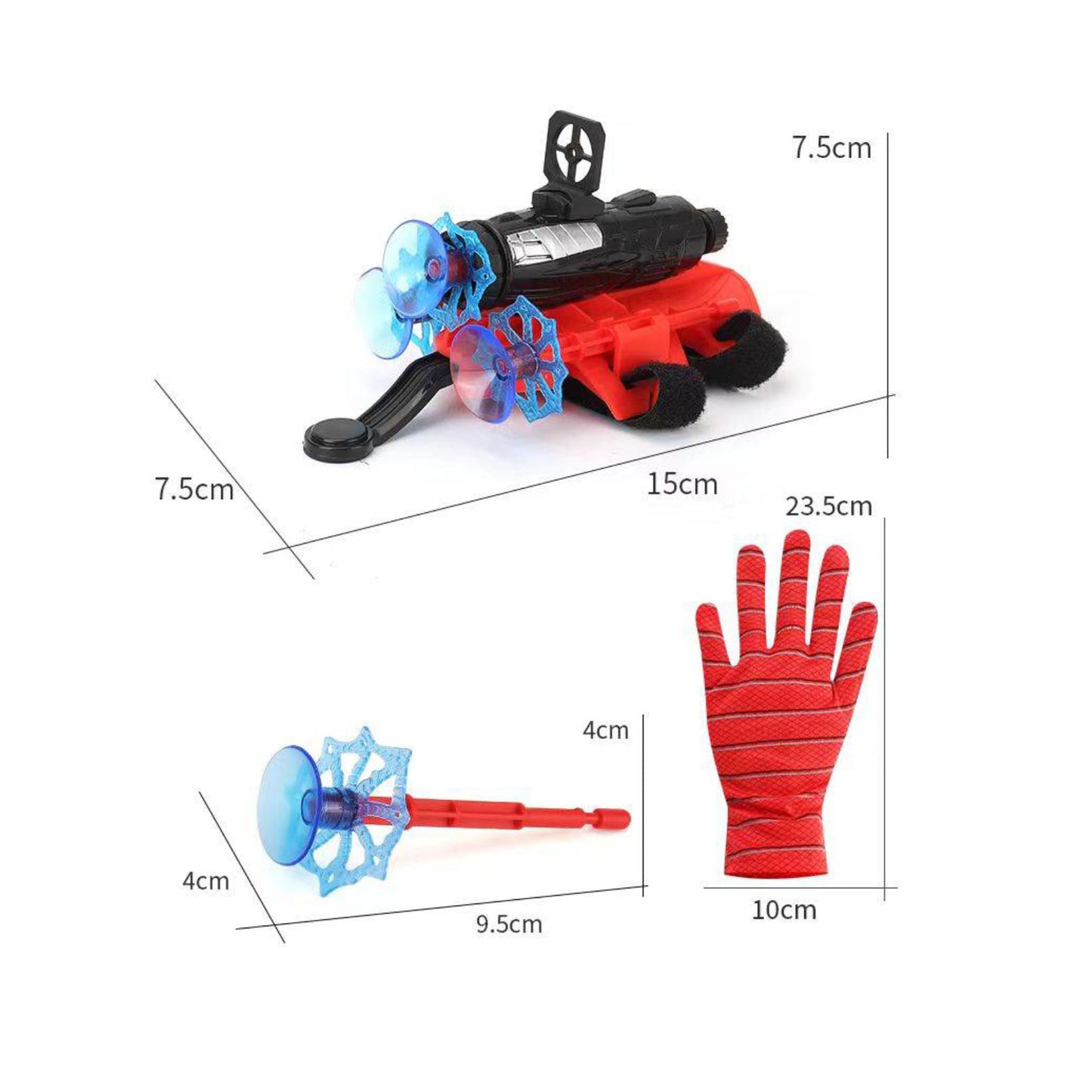 Interaktivna spider igračka izbacivač strelica
