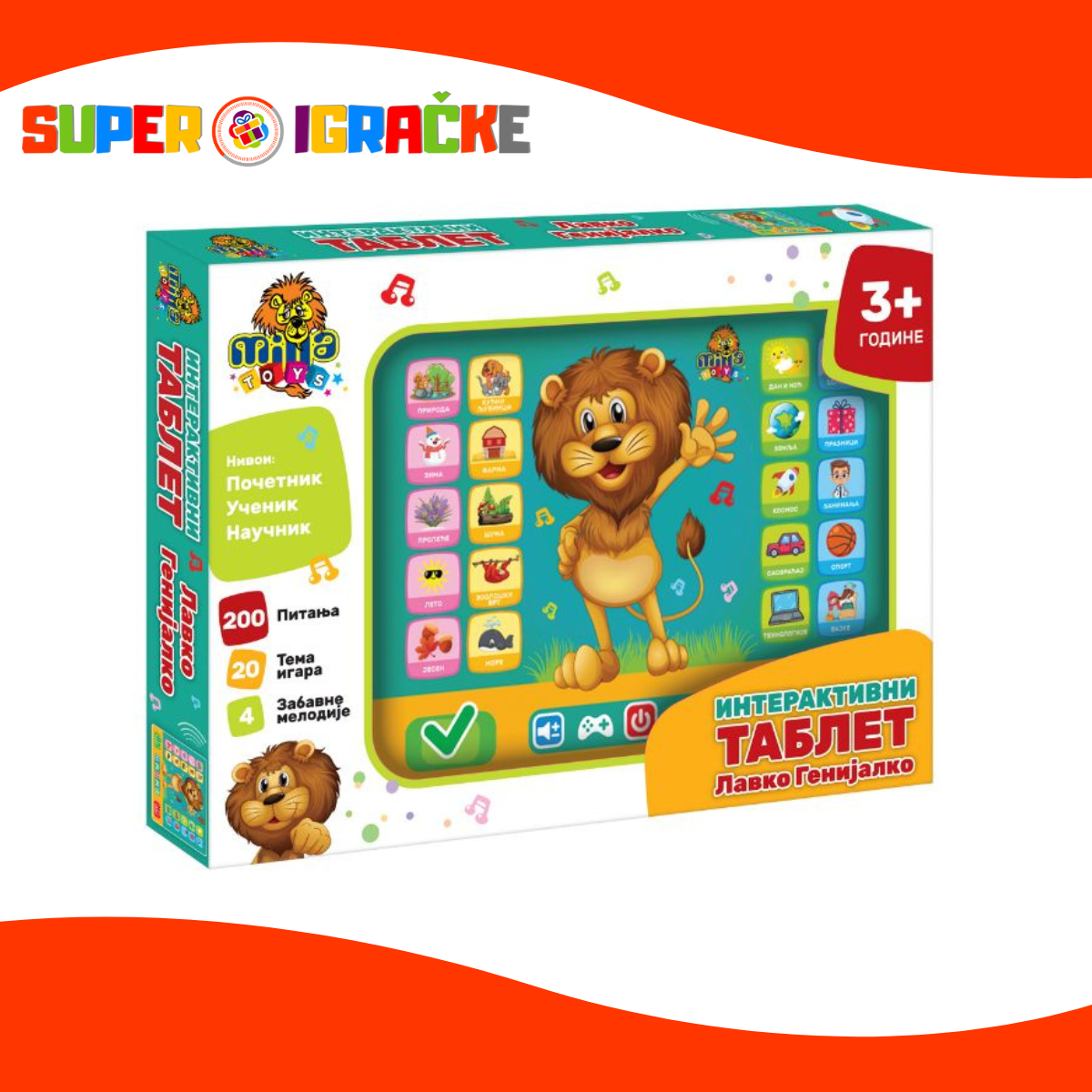 Interaktivni tablet - Lavko Genijalko