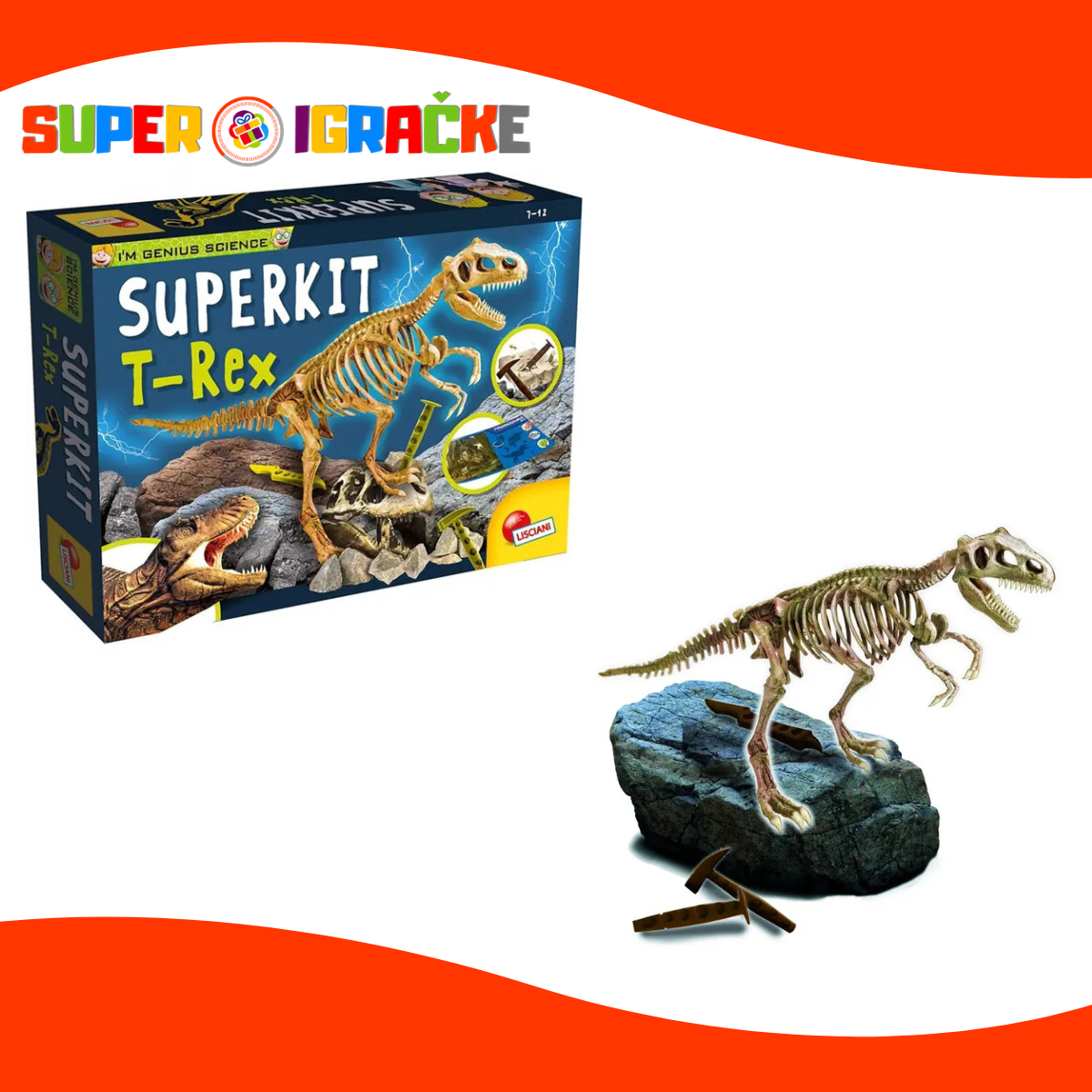 Iskopaj T-Rex dinosaurusa