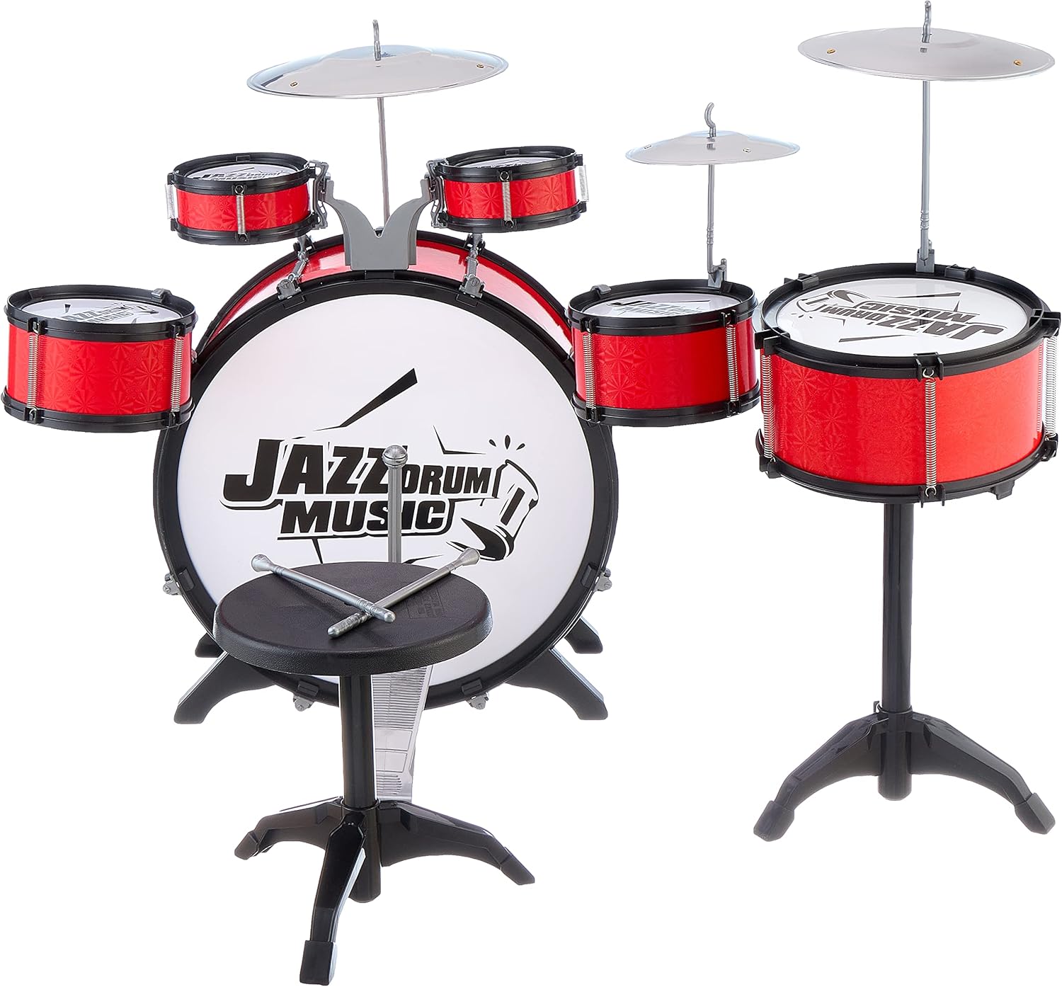 Jazz music drum bubnjevi set