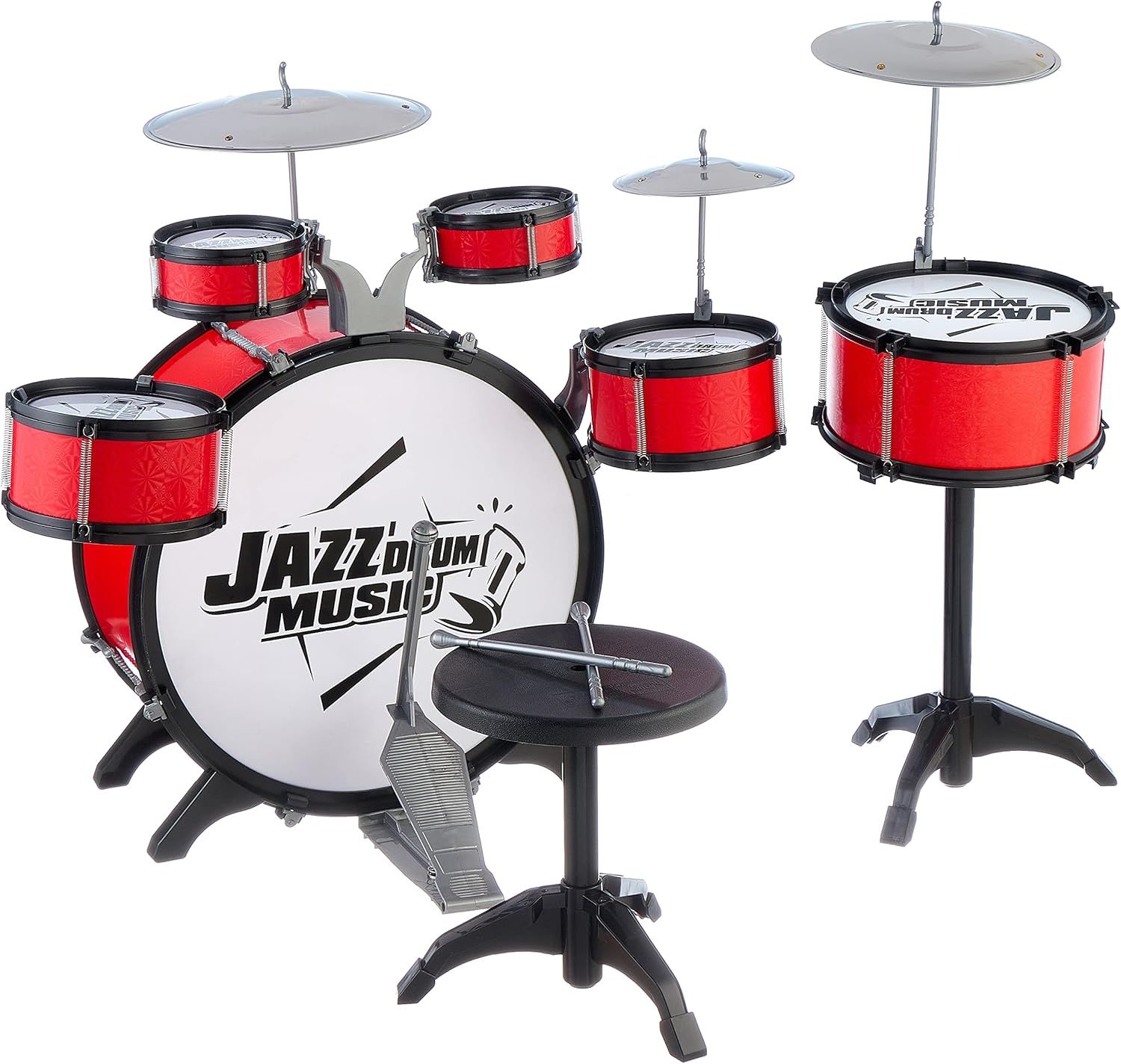 Jazz music drum bubnjevi set