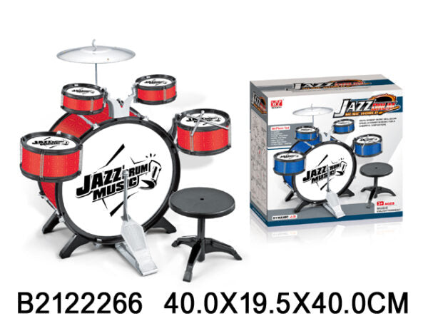 Jazz music drum bubnjevi set