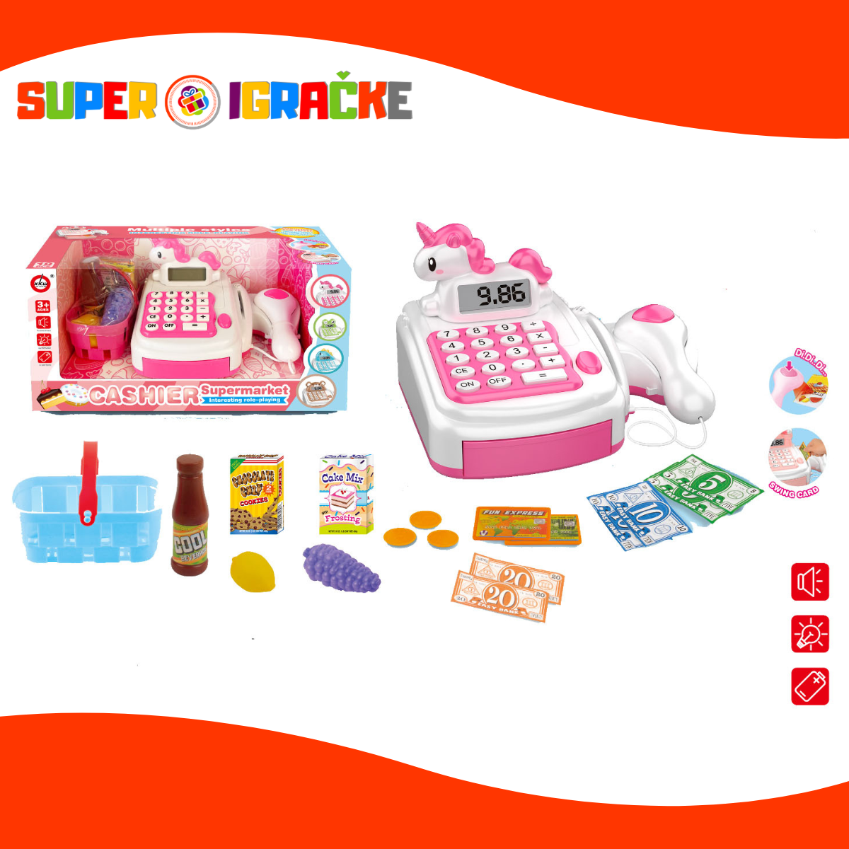 Jednorog kasa za novac