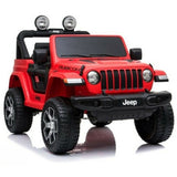 Jeep na akumulator Rubicon crveni